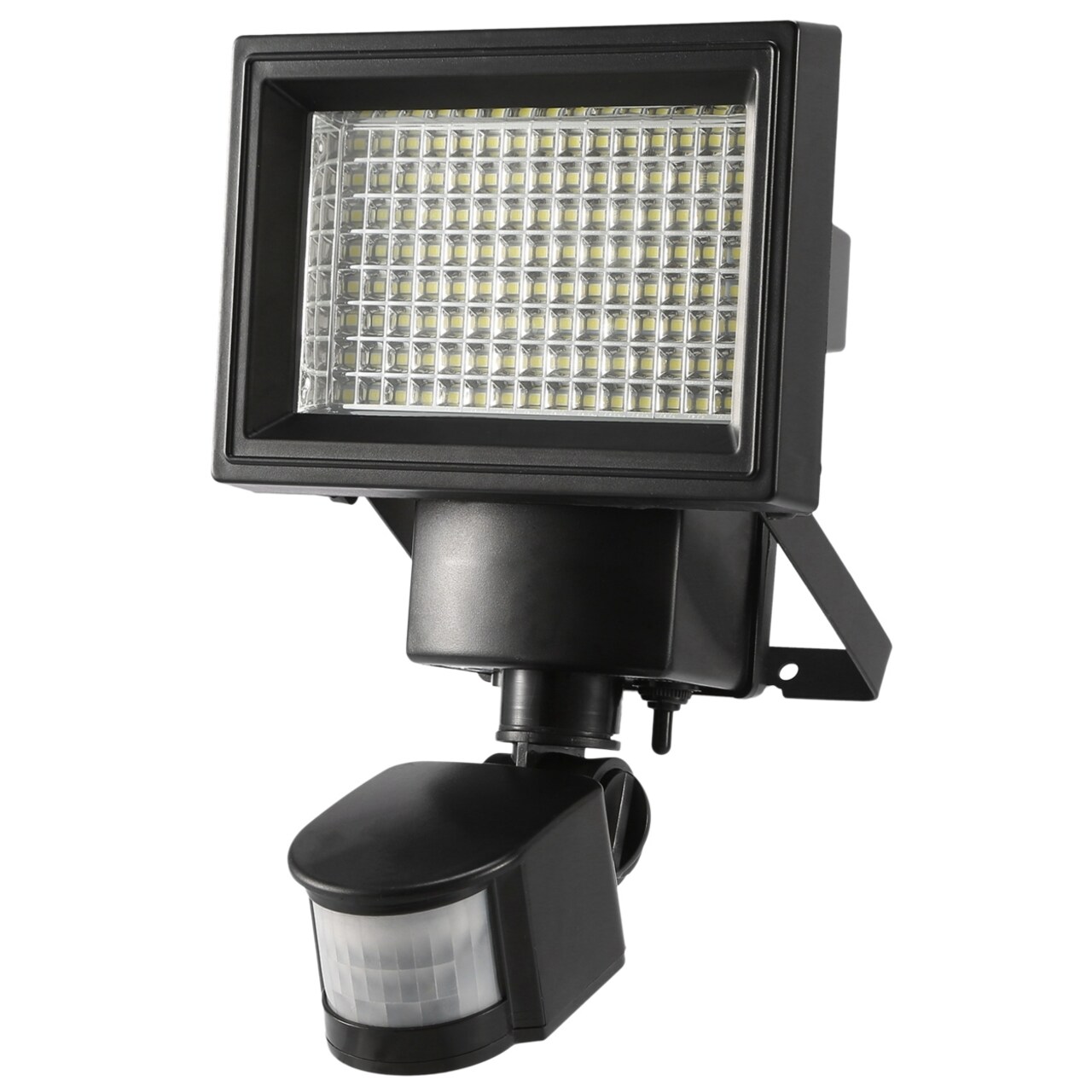 Solar Wall Lights 120 Leds Waterproof Motion Sensor Outdoor Security Lamp Black